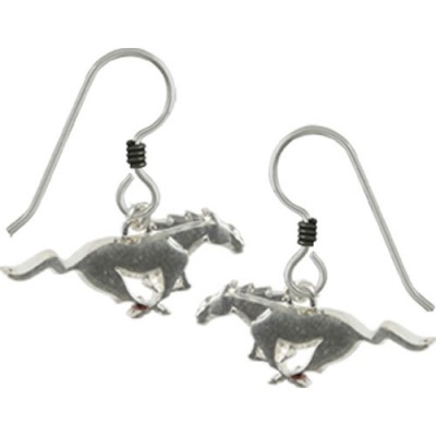 KGD Sterling Silver French Wire PONY Earrings
